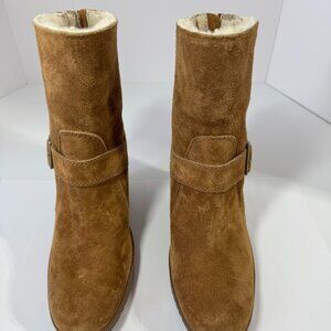 UGG Women’s Potrero Boots Rich Tan Suede Size 8 US , 39 EU Christmas gift idea